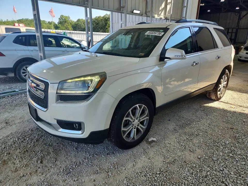 1GKKVRKD0FJ191361 — 2015 GMC Acadia, передняя часть, фото до ремонта