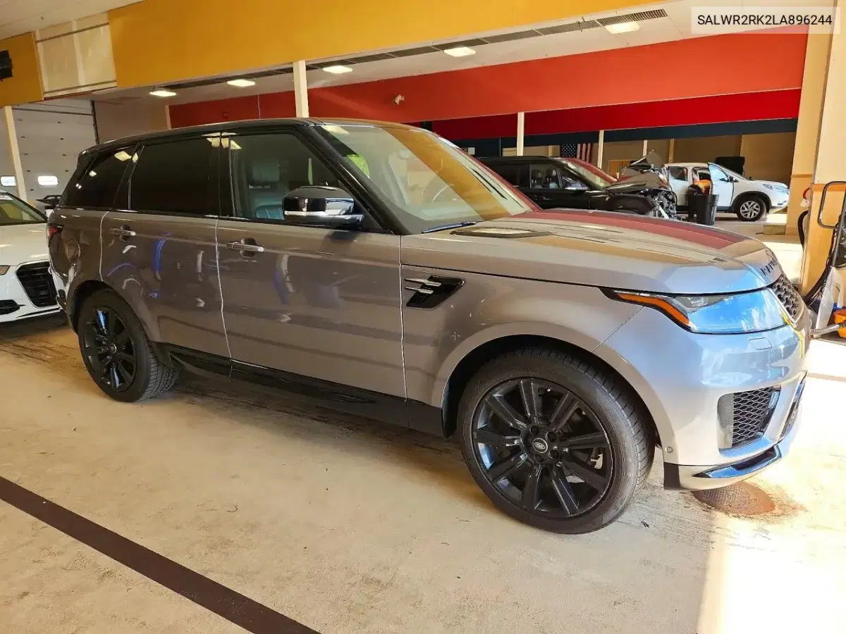 2020 Land Rover Range Rover Sport Hse VIN SALWR2RK2LA896244 фото 4