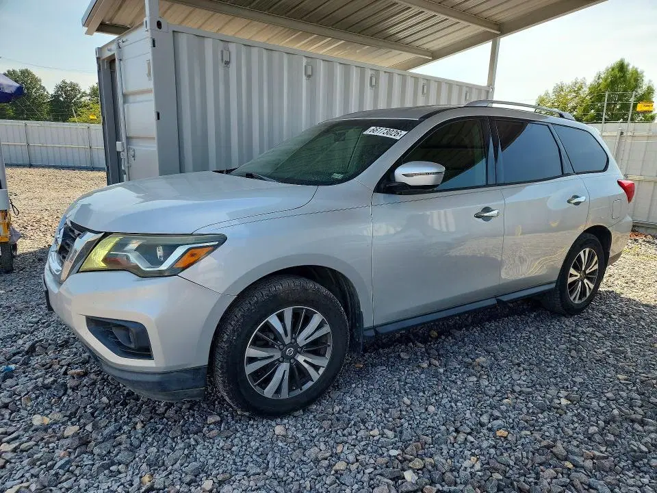 5N1DR2MN9HC672881 — 2017 Nissan Pathfinder, Механические повреждения, фото до ремонта