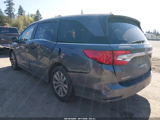 2019 Honda ODYSSEY LX VIN 5FNRL6H2XKB069631 фото 3