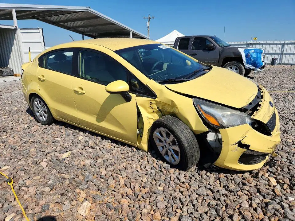 2016 KIA RIO VIN KNADM4A35G6540017 фото 4