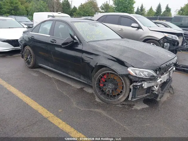 55SWF8HB8HU220169 — 2017 Mercedes-Benz Amg C 63 S, Передняя часть, фото до ремонта