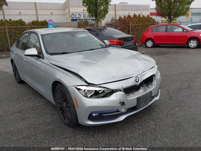 WBA8E5G57GNU21338 — 2016 BMW 320I, Передняя часть, фото до ремонта