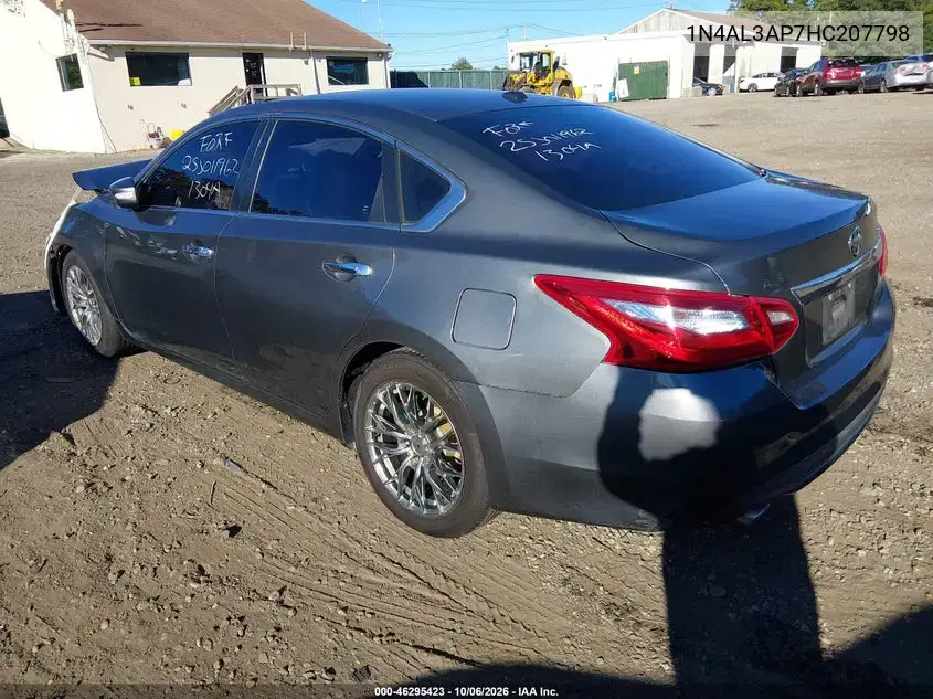 2017 Nissan Altima 2.5 Sl VIN 1N4AL3AP7HC207798 фото 3