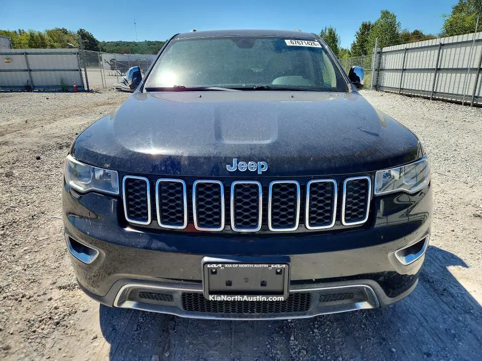 2017 JEEP GRAND CHEROKEE VIN 1C4RJEBGXHC790705 фото 4