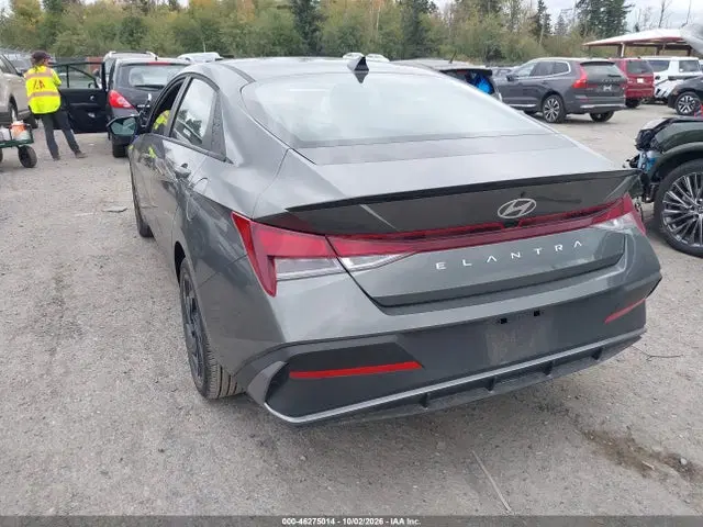 2026 Hyundai Elantra Sel Sport VIN KMHLM4DGXTU227348 фото 3