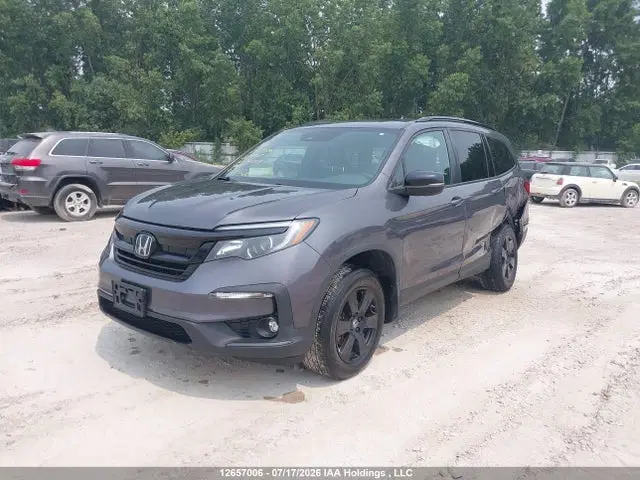 2022 Honda Pilot Trailsport VIN 5FNYF6H87NB504259 фото 2