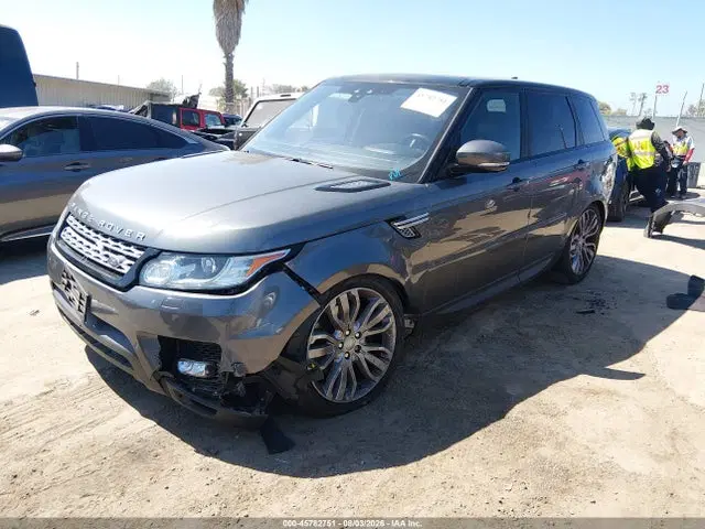 2017 Land Rover Range Rover Sport 3.0l V6 Supercharged Hse VIN SALWR2FV8HA681666 фото 2