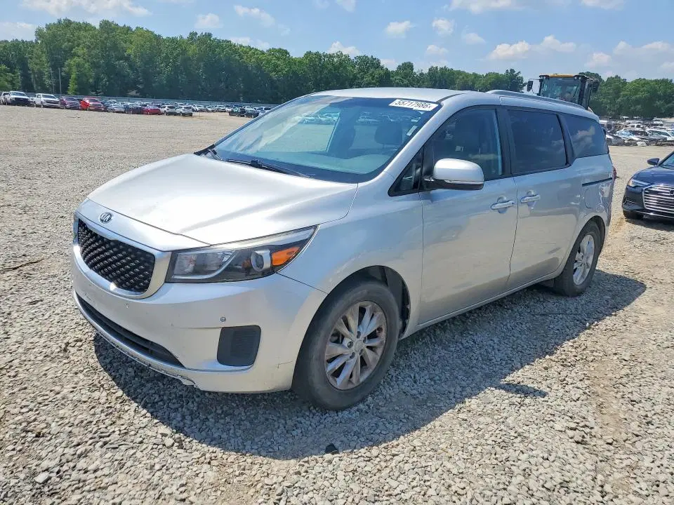 2017 KIA SEDONA VIN KNDMB5C11H6266522 фото 2