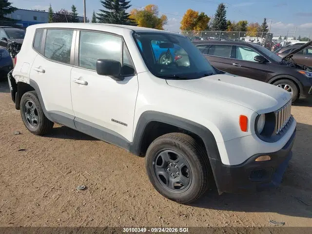 ZACCJBAT1GPE24760 — 2016 Jeep Renegade Sport, Задняя часть справа (Right Rear), фото до ремонта
