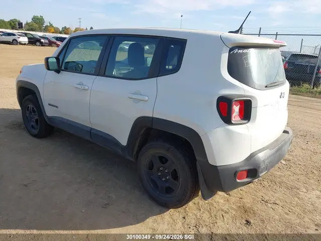 2016 Jeep Renegade Sport VIN ZACCJBAT1GPE24760 фото 3
