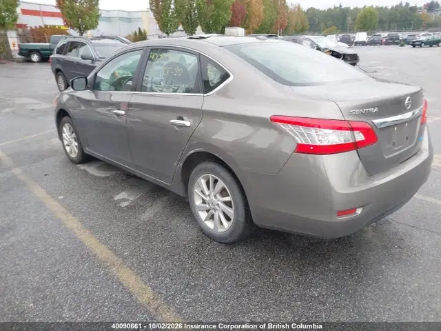 2015 Nissan Sentra S/sv/sr/sl VIN 3N1AB7AP1FL679617 фото 3