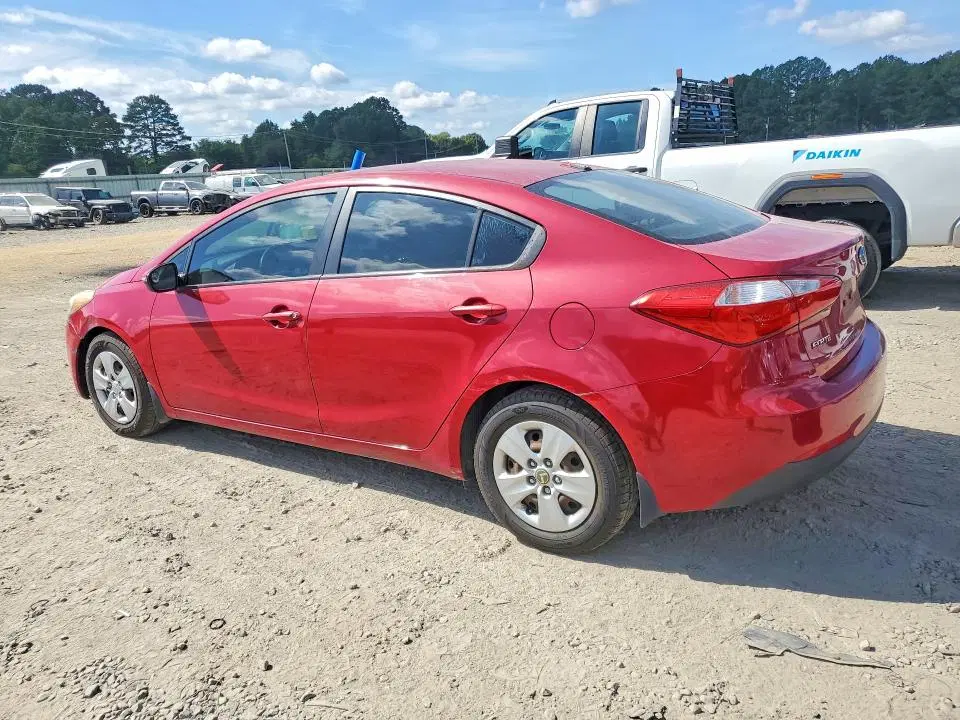 2016 KIA FORTE VIN KNAFX4A66G5553990 фото 2