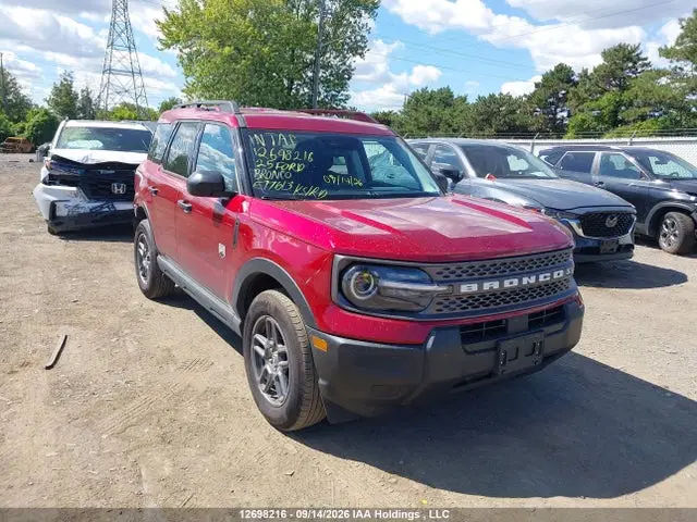3FMCR9BN6SRE77613 — 2025 Ford Bronco Sport, Задняя часть, фото до ремонта