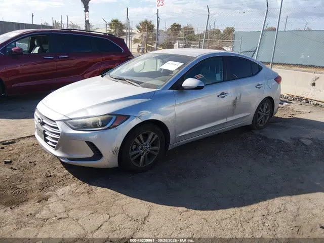 2017 Hyundai ELANTRA SE VIN 5NPD84LFXHH051649 фото 2
